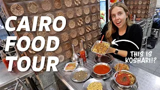 Americans eat KOSHARI for the First Time in Cairo, Egypt!