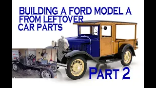 Building a 1930 Ford Model A Custom Woody Huckster from the Car I Cut Up Part 2 Stripping the Cowl