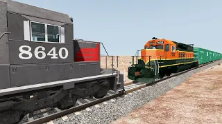 Crazy High Speed Train Crashes #10 - Beamng drive | Dancing Cars