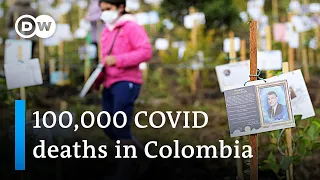 658 deaths: Colombia records worst daily COVID death toll yet | DW News