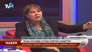 ELİF DOĞAN TÜRKMEN 2 MİLYONLUK FATURA HAKKINDA KONUŞTU