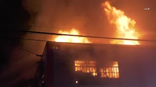 LAFD Major Emergency Structure Fire | LOS ANGELES, CA   6.10.20