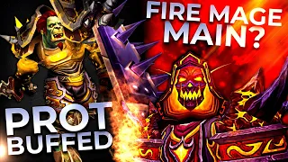 GIGA PROT Warrior BUFFS?! Fire Mage NEW MAIN?! (Full Livestream)