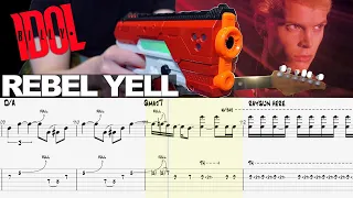 Billy Idol - Rebel Yell | Guitar cover WITH TABS | + RAYGUN