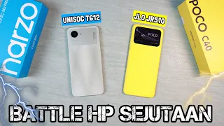 SIAPA LEBIH KENCENG❓ DUEL POCO C40 VS REALME NARZO 50i PRIME