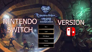 Trying Neverwinter Nights on the Nintendo Switch