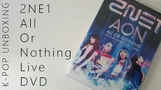 ♤♡◇♧ 2NE1 AON All Or Nothing Live World Tour in Japan DVD | Unboxing