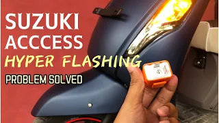 Suzuki Access 125 Led Indicator Hyper Flashing Relay For All motorcycle & Scooters