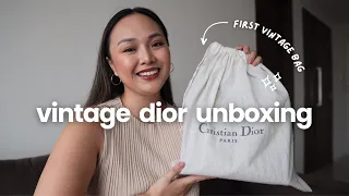 CLASSIC BAG REVEAL: My First Vintage Dior & Top Wishlist Item!!