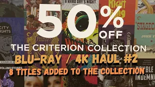 Barnes & Noble 50% Off Criterion Sale | Haul Trip Number 2