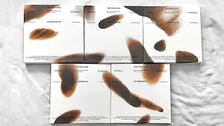 ☆ LE SSERAFIM 르세라핌 1st Studio Album ❝ UNFORGIVEN ❞ Compact Ver. Unboxing (All Members) ☆