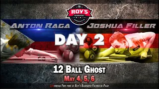 Joshua Filler vs Anton Raga 12 Ball Ghost Set 3 & 4