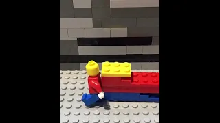 Lego Man Goes Super Speed! #shorts