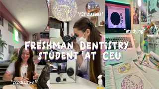 UNI DIARIES • what it’s like to be a dentistry student at CEU📚🦷🔬 || studying + f2f classes ||