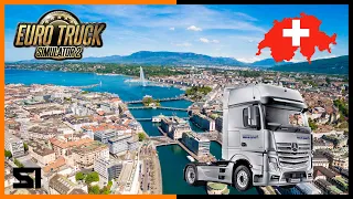 SUIÇA EXPLORADA! - Euro Truck Simulator 2 #51