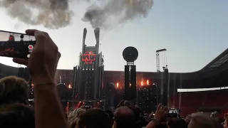 Rammstein Prague 16.7.2019 Sinobo Stadium (Eden Arena) - Sonne