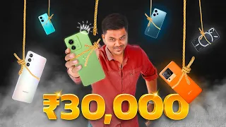 TOP 5+ 📱 Best Smartphones Under ₹30,000 🔥🔥September 2023 #TamilTech