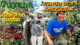 Guyana | I Catch a River DEMON (Aimara/ Wolf Fish)! Interview With a AMERINDIAN! Do LEGENDS Exist?!