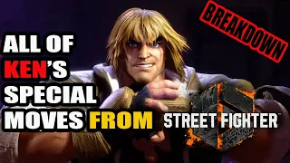 Every Ken Special Move From Street Fighter 6: Breakdown