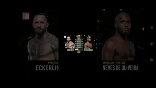 MMA Denilson neves vs Christian Eckerlin