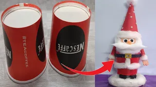How to Make Santa Claus/Santa Claus Making With Paper Cup/ Christmas Craft/ Paper Cup Santa Claus..