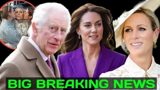 ROYALS IN SHOCK! Princess Kate's absence could mean that 3 royals accompany King Charles at Trooping