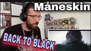 METALHEAD REACTS| Måneskin - BACK TO BLACK (rooftop sessions)