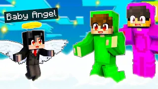 Playing Minecraft As A BABY ANGEL! (Tagalog)