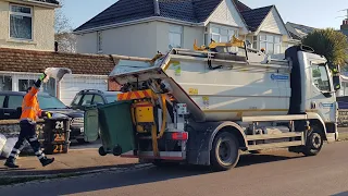 2022 DAF LF Collecting Food Waste In Swindon