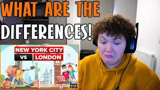 British Guy Reacts To New York vs London - City Comparison