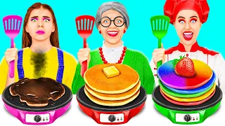 Défi De Cuisine Moi vs Grand-Mère | Astuces De Cuisine Amusantes par TeenTeam Challenge