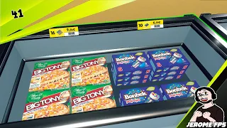 [FR] [E41] Supermarket Simulator Des nouveaux produits arrive dans le magasin.