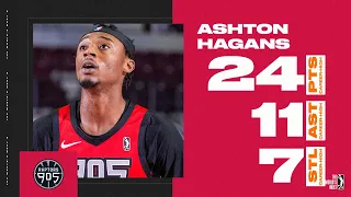 Ashton Hagans GOES OFF For 24 Points, 11 Assists & 7 Steals vs. Lakeland Magic