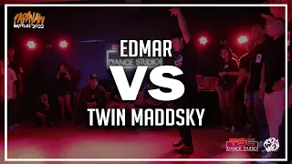 Edmar Prosia VS Twin Maddsky | Padayaw Battles 2022 | 1V1 KRUMP | Young Hitters | TOP 16