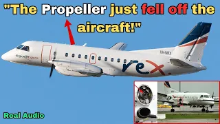 Pilot LOSES PROPELLER MID-AIR! [REAL ATC] #atc #aviation