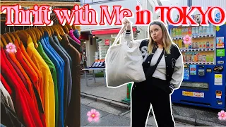 come thrift with me in TOKYO, JAPAN! 🌸🇯🇵 (it was SO GOOD OMG)