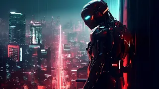 Cyberpunk Futuristic Music - Generated by AI - Synthwave/Chillwave/Retrowave MIX