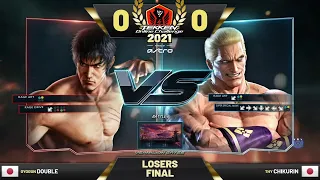 GYOGUN Double (Law) vs THY Chikurin (Geese) - TOC 2021 Japan Masters: Losers Finals