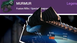 NEW Destiny DLC Weapon "Murmur" And Dark Below First Impressions