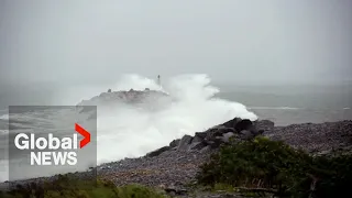 Post-tropical cyclone Lee: Calm before the storm as heavy rain, high winds lash Atlantic Canada