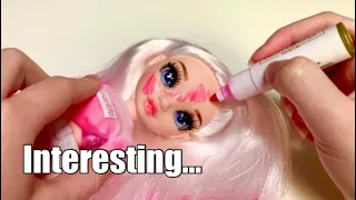 A custom Rainbow High doll kit for $30?! Is it good? (rainbow high color & create doll)