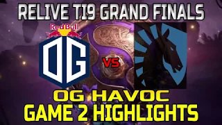 OG VS LIQUID GAME 2 HIGHLIGHTS TI9 GRAND FINALS