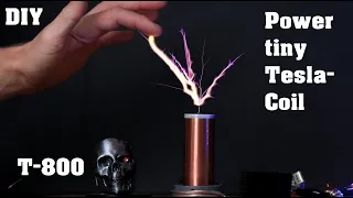 Tiny Tesla-Coil easy but Powerful DIY