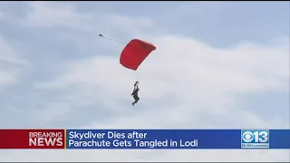 Skydiver Dies After Parachute Gets Tangled On Way Down Near Lodi
