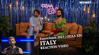 Marco Mengoni - Due Vite - Italy | Eurovision Reaction | OZAA ESC | WURSTTV.com