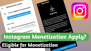 Instagram Monetize Enable | Complete Guide To Use Instagram Monetization Features | Eligible Insta