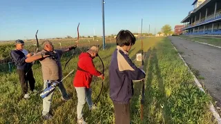 И вновь братья буряты в наших степях Калмыкии 🏹💪