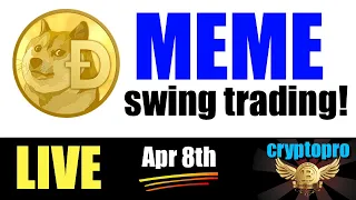 LIVE! Swing-Trading Meme Coins Short Term! The HOT Solana Memes 😎💥