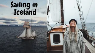 Sailing in Iceland