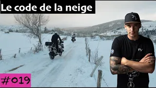 #019 Rouler dans la neige en moto ! Où Rouler sur le neige à moto ! C’est toi qui vois !:)